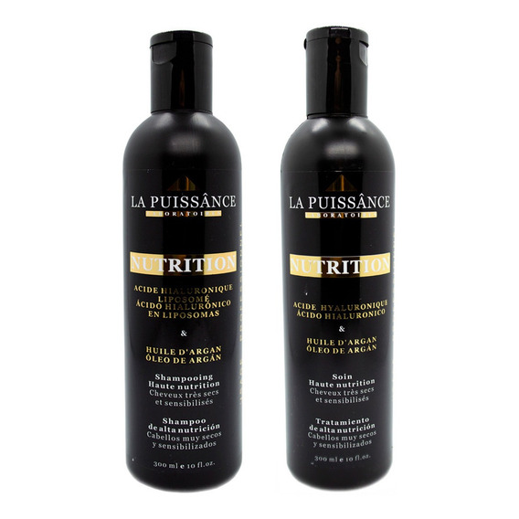 La Puissance Kit Argan Shampoo + Enjuague Pelo Seco 3c