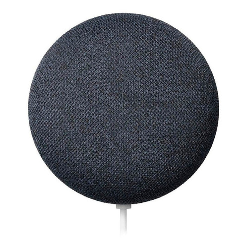 Google Nest Mini Nest Mini 2nd Gen con asistente virtual Google Assistant charcoal 110V/220V