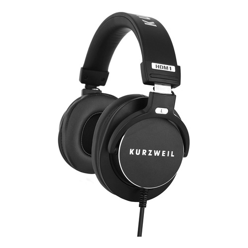 Auricular Kurzweil Hdm1 Vincha Con Rotacion 180 Driver 45mm Color Negro
