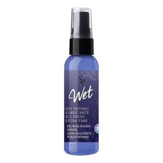 Gel Lubricante Efecto Frio Retardante Wet Ice Fresh Sexitive