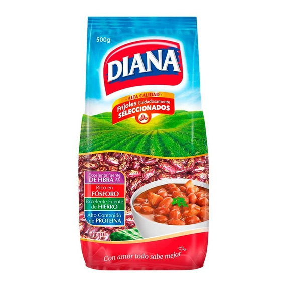 Frijol Diana Bola Roja X 500g - Kg a $14