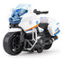 White Motorcycle Opp Bag