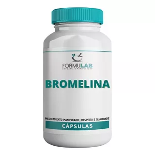 Bromelina 500mg - Contém 60 Cápsulas