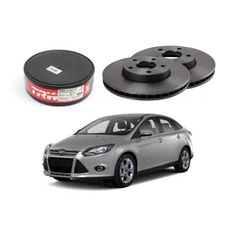  Disco Freio Dianteiro Focus Sedan 1.6 2.0 2014 A 2016