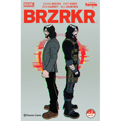 Libro Brzrkr Nº 3 - Keanu Reeves