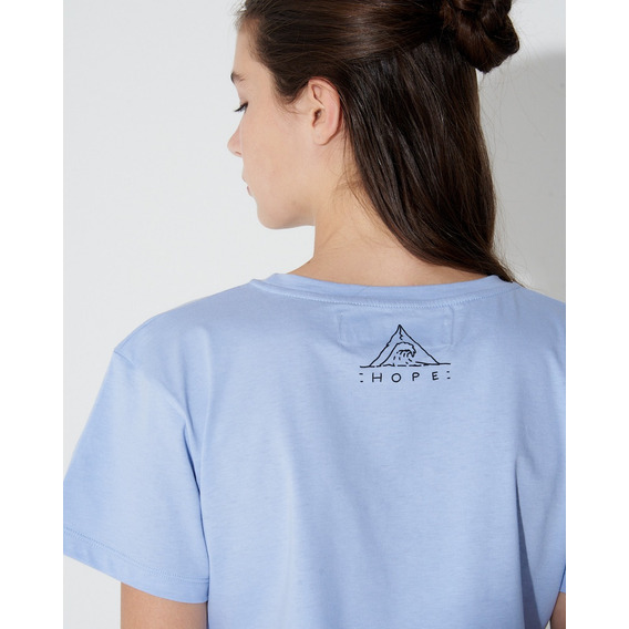 Remera Surft Hope - Cool Blue Mujer System