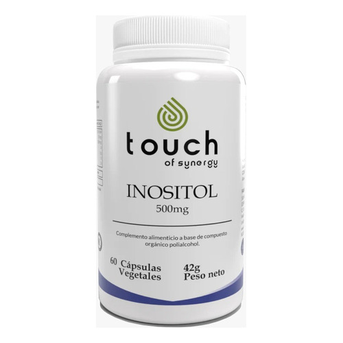 Inositol 500mg 60 Cap Vegetales Touch Of Synergy Sabor Sin Sabor