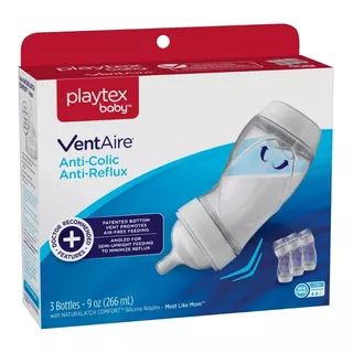 Biberón Playtex Ventaire Anticolic 9oz 3pz