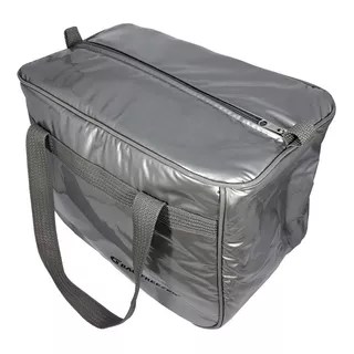 Bolsa Térmica Cotérmico Bag Freezer 18 Litros - Pvc Prata Cor Prateado Voltagem Da Bateria 0