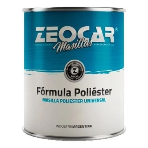 Zeocar Masilla Formula Poliester 1 Kg Plastica Dimension Col