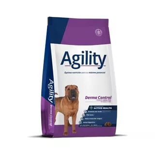 Alimento Agility Derma Control Para Perro Adulto Todos Los Tamaños Sabor Mix En Bolsa De 15 kg