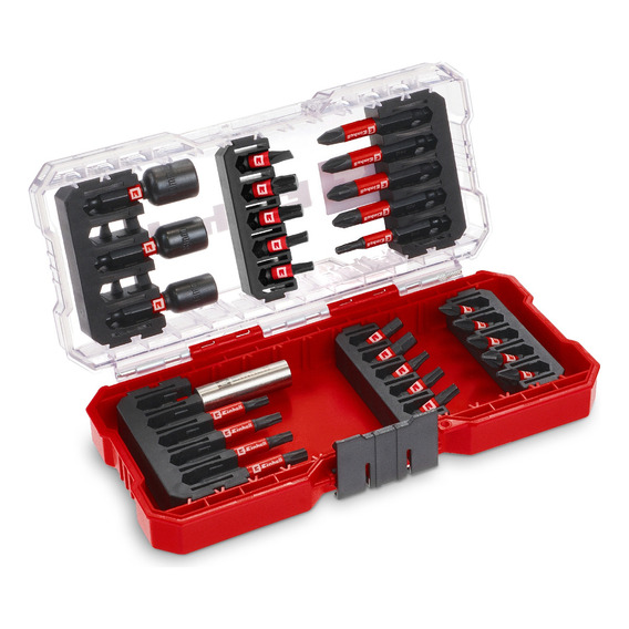 Set 28 Piezas Puntas De Impacto Combinadas Einhell