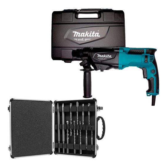 Rotomartillo Sds Makita M8701 + Estuche + Brocas Y Cinceles