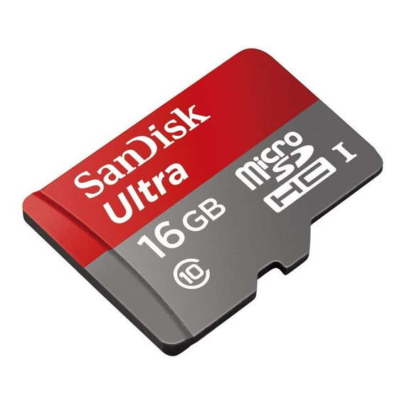 Tarjeta De Memoria Sandisk Ultra Micro Sdhc De 16gb
