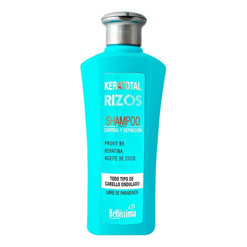 Shampoo Keratotal Rizos Rulos X 270 Ml - Bellissima