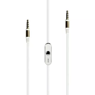 Cable Auxiliar Mini Plug 3.5 Con Microfono Para Auricular 