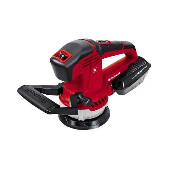 Lijadora Roto Orbital 5  Brushless 400 W Einhell Expert Color Rojo