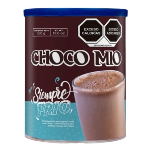 Chocolate Choco Mio Malteada 500grs