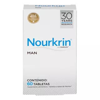 Nourkrin Man Hombre 60 Tabletas | Anticaída Para El Cabello 