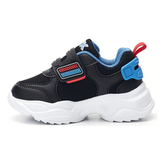 Zapatilla Deportiva Azul Y Negra Ayri Niños Atomik