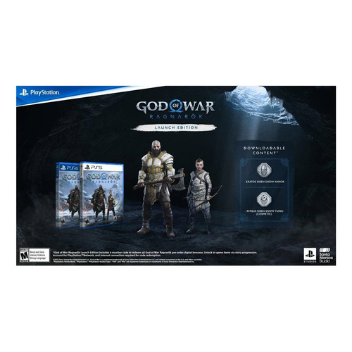 God of War Ragnarök  Ragnarok Launch Edition Sony PS4 Físico