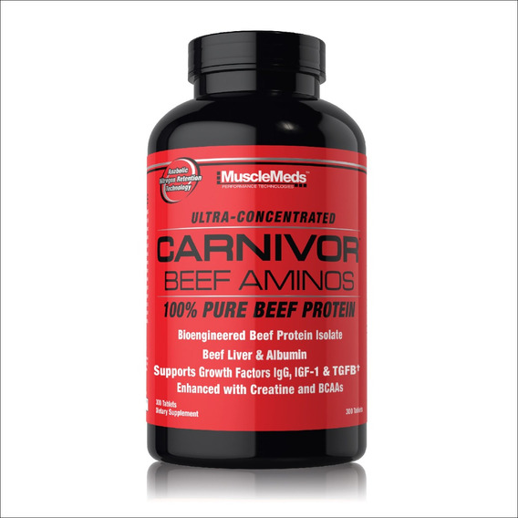 Musclemeds  Carnivor Beef Aminos 300 Tabletas 