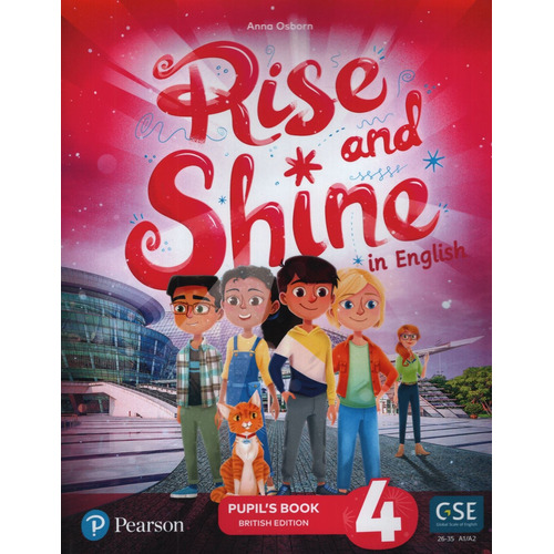 Rise And Shine In English 4 - Student's Book  Pack, de Lambert, Viv. Editorial Pearson, tapa blanda en inglés internacional