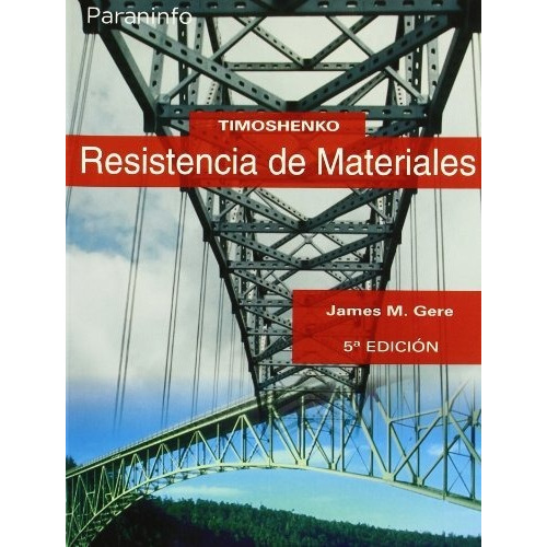 Libro Resistencia De Materiales  Timoshenko   5 Ed De James 