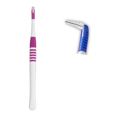 Escova Interdental Kess Remoção De Resíduos Dentes + 3 Refis