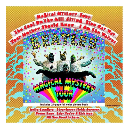 The Beatles Magical Mystery Tour Vinyl Lp 180 Gramos