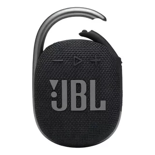 Bocina Jbl Clip 4 Jblclip4 Portátil Con Bluetooth Waterproof Negra 