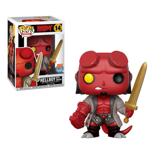 Funko Pop Comic Hellboy With Sword Px Exclusive 14 Excalibur