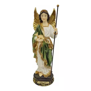 Arcangel Rafael Dorado 13cm Poliresina 530-77132 Religiozzi