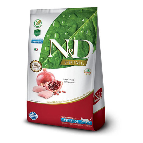 N&d Prime Gato Castrado 7,5kg