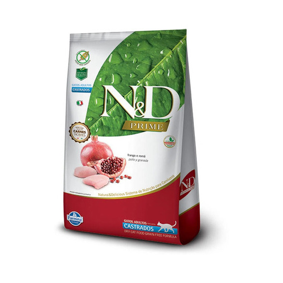 N&d Prime Gato Castrado 7,5kg