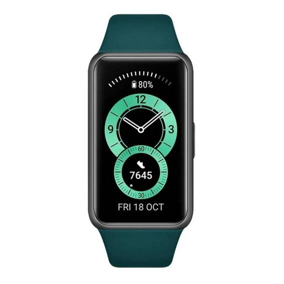 Huawei Band 6 1.47   Forest Green De  Silicona 