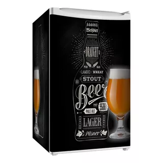 Adesivo Envelopamento Frigobar Be169 Cerveja Beer Md90