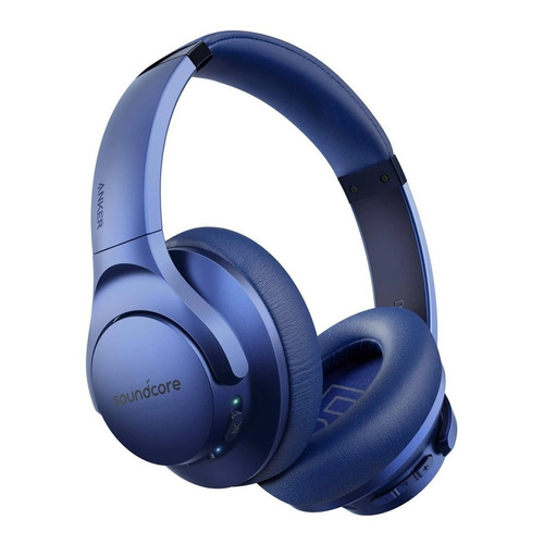 Auriculares gamer inalámbricos Soundcore Life Series Life Q20 A3025 blue con luz LED