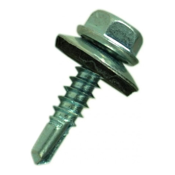 Tornillo Cabeza Hexagonal C/g Punta Broca 12x1--1/2 (100un)