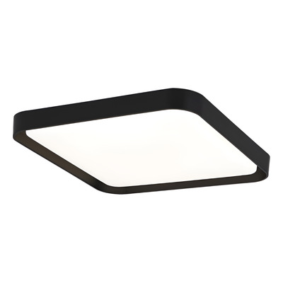 Plafon Galactic Ng Negro 45w 50x50x8cm Blanco Dinamico Negro