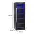 Cervejeira Venax Blue Light 209 Litros Preto Fosco - 127v Cor Preto Fosco Voltagem 127v
