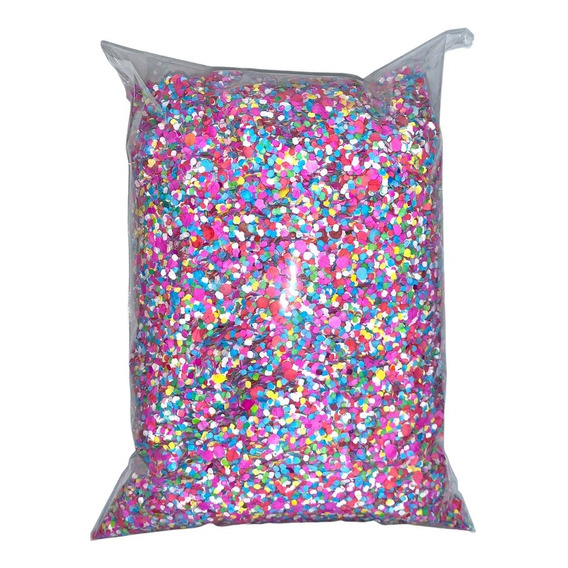 Confeti Bolsa 1 Kg Confetti Papel Multicolor Barato