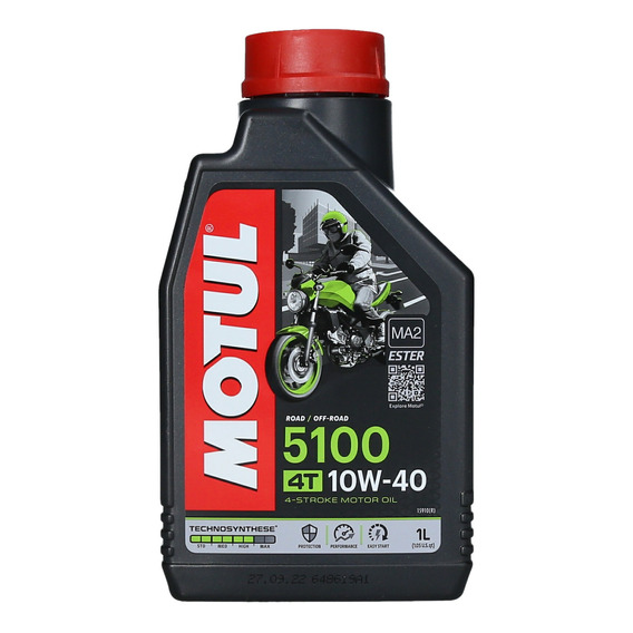 Aceite 5100 Motul 4t 10w40 Semi Sintetico