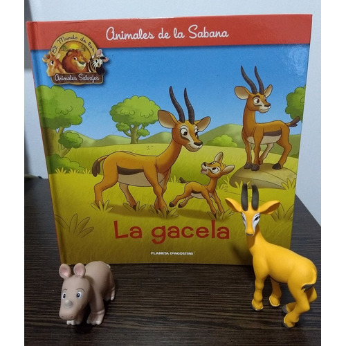 La Gacela Coleccion Animales De La Sabana + Animalitos De Re