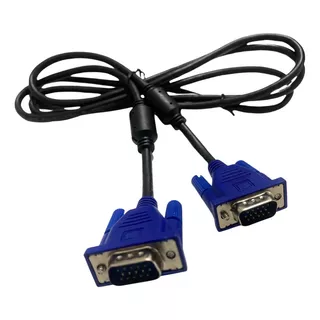 05 Peças Cabo De Video Vga Com Filtro Para Monitor 1,80mts