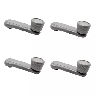 Manija Elevavidrio Chevrolet Sprint Gris Claro Kit X 4