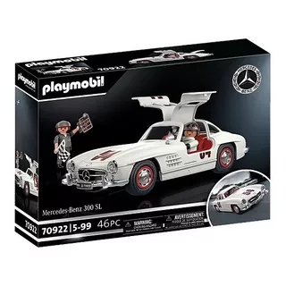 Figura Armable Playmobil Mercedes-benz 300 Sl Con 46 Piezas