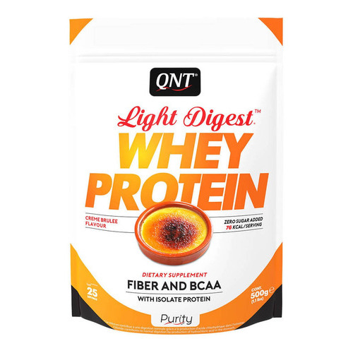 Light Digest Whey Pro 1,1 Lb Choco Belga, Qnt Sabor Creme Brule