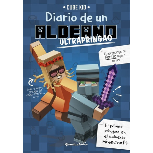 Libro Diario De Un Aldeano Ultrapringao 4 - Cube Kid