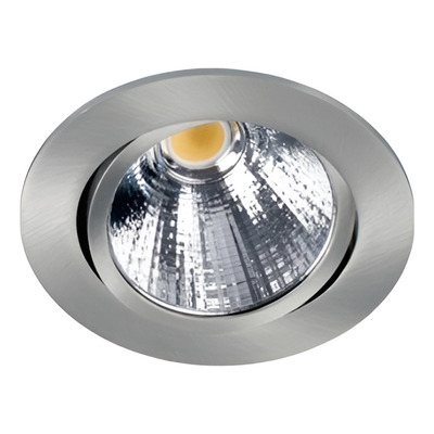 Spot Cobo Led De Embutir Acero Movil 15w Diseño Lucciola 